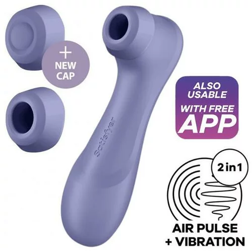 SATISFYER AIR Klitoralni Stimulator Satisfyer Pro 2 Gen 3 App Lilac