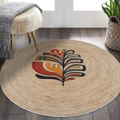 Conceptum Hypnose tepih Woopamuk531 cream rug (120 x 120) Slike