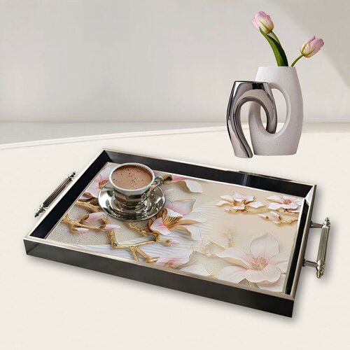 Aberto Design poslužavnik TPG9843 50 x 29 x 3,5 cm, &scaron;areni Cijene