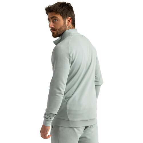 GymBeam Mu&amp;scaron;ka dukserica Zip Up Limitless Eucalypt Slike