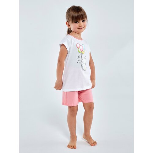 Cornette Pyjamas Kids Girl 745/102 Balloons 2 86-140 white Slike