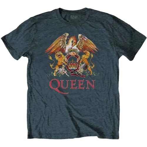 Queen Košulja Classic Crest Unisex Heather Blue S