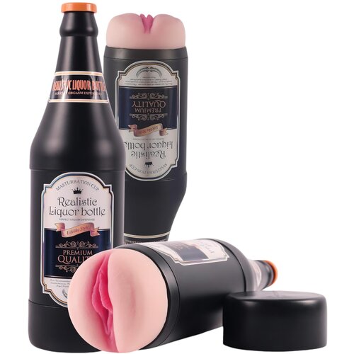 Lonelyi - realistična lažna maca u pivskoj boci (prirodno-crna) Cijene