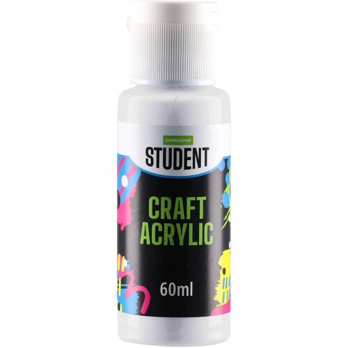 Professional Craft acrylic, akrilna boja 60ml - Titanium white Slike