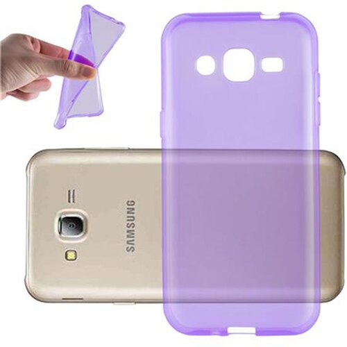 Cadorabo Case, združljiv s Samsungom v prozornem vijoličnem - za&amp;scaron;čitnem pokrovu, narejen iz fleksibilnega silikona TPU, (20587763) Slike