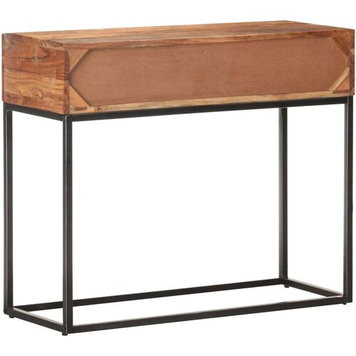 VidaXL Konzolni stol 90 x 35 x 75 cm od grubog bagremovog drva Slike