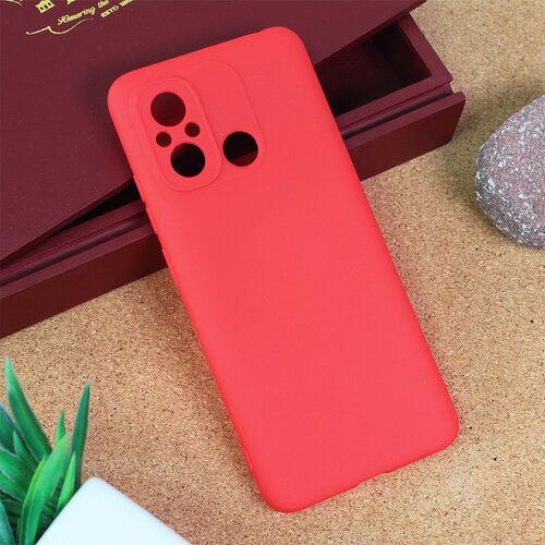 Teracell Maska za telefon Giulietta za Xiaomi Redmi 12C mat crvena Slike