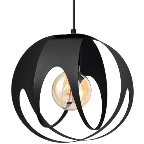  Luster na kablu MOONLIGHT 1xE27/15W/230V crna Slike