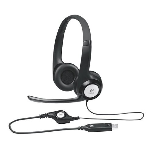  Slu&scaron;alice sa mikrofonom, Logitech H390, USB, Noise-canceling Rotating microphone, 981-000406 Cijene