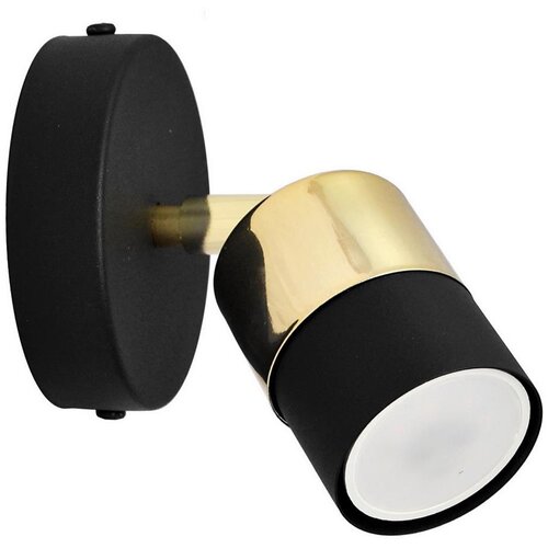 LED zidno spot svetlo TUBSSON 1xGU10/4,8W/230V crna/zlatna Cene