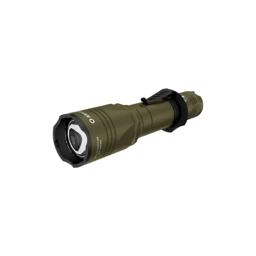 ArmyTek Dobermann Pro Magnet USB Olive Warm LED džepna svjetiljka s trakom za nošenje oko ruke, s futrolom pogon na punj