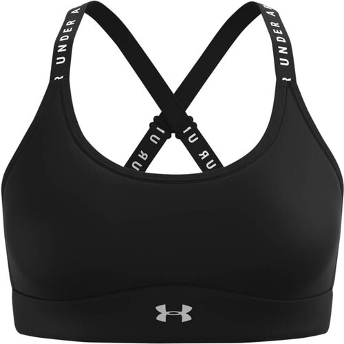 Under Armour Ženski top Infinity Covered Mid Črna Cene