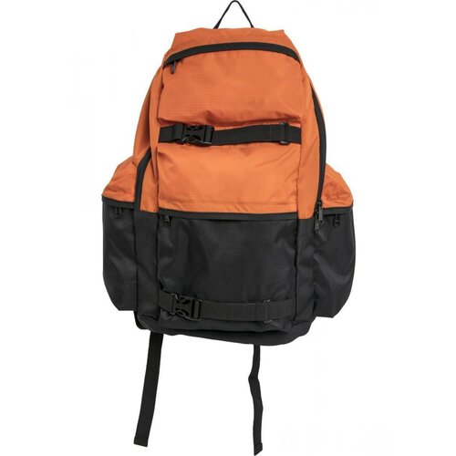 Urban Classics Backpack Colourblocking vibrantorange/black Slike
