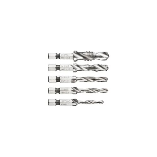 Dewalt 5-dijelni set burgija za urezivanje navoja sa upuštačem M4-M10 DT50060 Cijene