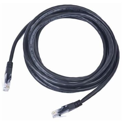 Gembird PP12-2M/BK mrezni kabl, CAT5e utp patch cord 2m black a Cene