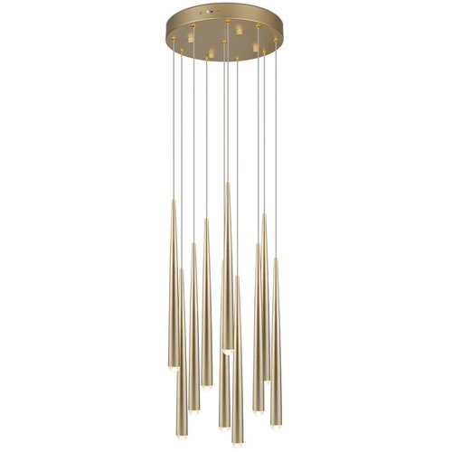 Trio Select LED viseča svetilka v zlati barvi &amp;oslash; 30 cm Cala &amp;ndash; Slike