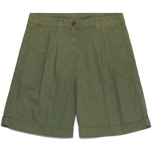 Robe Di Kappa ženski &amp;scaron;orts Yvonne light linen, Maslinasti Slike