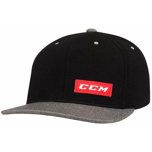 CCM logo snapback, šedá Slike