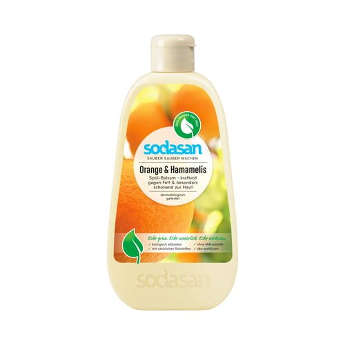sodasan Sredstvo za pranje posuđa naranča i hamamelis - 500 ml Cijene