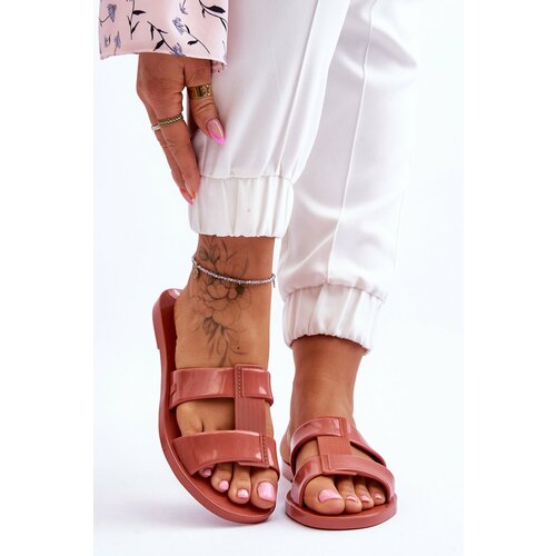 Kesi Fashion vegan slippers ZAXY JJ285262 Dusty Pink Cene