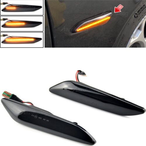  LED Dinamički migavci za Alfa Romeo 147 2001&amp;ndash;2010, Zatamnjeni Slike