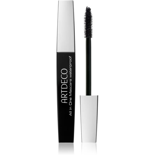 Artdeco all in one vodoodporna maskara za volumen in dolžino trepalnic 10 ml odtenek 71 black Slike