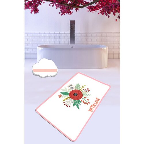  with love (70 x 120) multicolor bathmat Cene