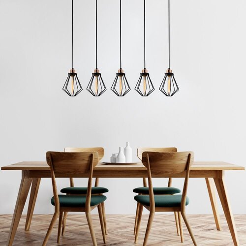 Opviq Oylat - N-1037 BlackBronze Chandelier Slike