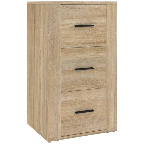  Komoda boja hrasta sonome 40 x 33 x 70 cm od konstruiranog drva Slike