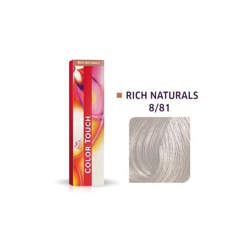 Wella Professionals Color Touch Rich Naturals profesionalna demi-permanentna barva za lase z večdimenzionalnim učinkom 8/81 60 ml Cene