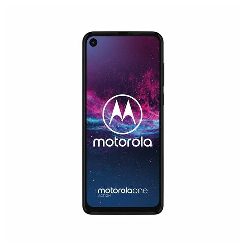 Motorola One Action DS Plavi 6.3FHD+, OC 2.2GHz/4GB/128GB/12+16+5&12Mpix/4G/9.0 mobilni telefon Slike