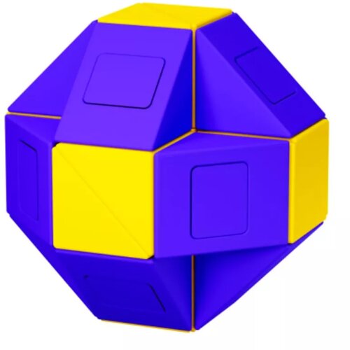 GAN Rubikova kocka - Monster GO Twist Snake Cube 24 Blocks Purple/Yellow Slike