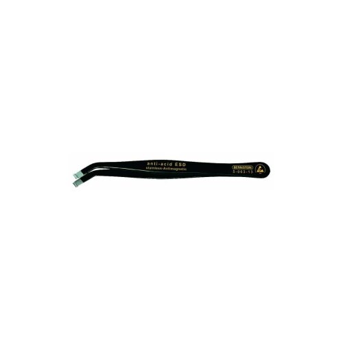 Bernstein Tools for Electronics 5-063-13 SMD pinceta 58 SA-ESD zaokružen 115 mm Slike