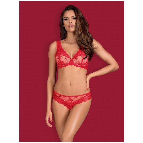 Obsessive Seksi komplet 853 rdeč Cene
