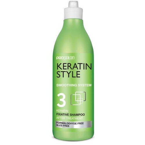 Prosalon šampon sa keratinom za fiksiranje kose keratin style Slike