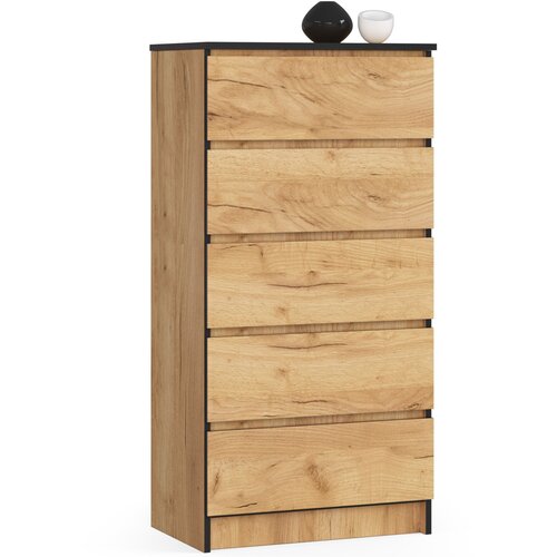 AKORD KOMODA K60 5SZ CLP OAK CRAFT, (21703054) Slike