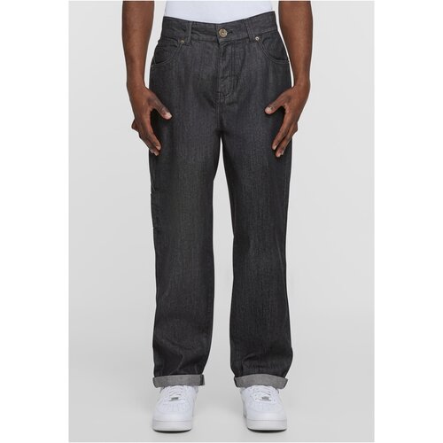 Southpole Men&amp;#039;s Embroidery Jeans Black Slike