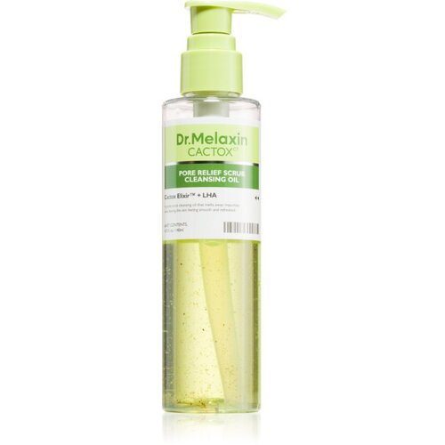 Dr. Melaxin Cactox Pore Relief Scrub Cleansing Oil globinsko čistilno olje proti črnim pikicam 140 ml Slike