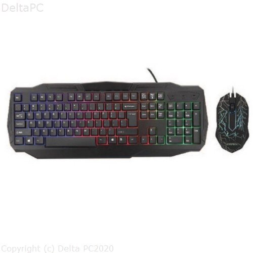 Everest KMX-86 CRNI TASTATURA MIS SET Slike