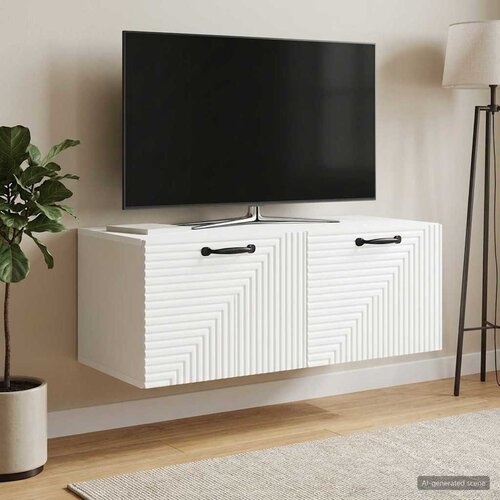  TV ormar za zid Zidne 59,5 x 41 x 30 cm Konstruirano drvo Slike