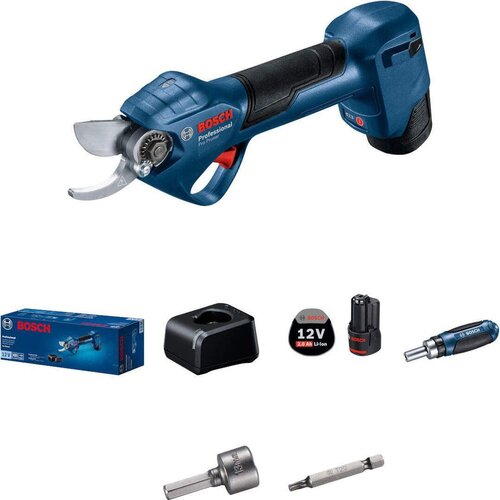 Bosch Pro Pruner &amp;scaron;are za orezivanje 2x3,0Ah Slike