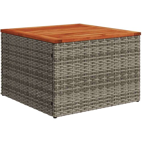 VidaXL 7-dijelni set vrtnih sofa sivi od poliratana Slike