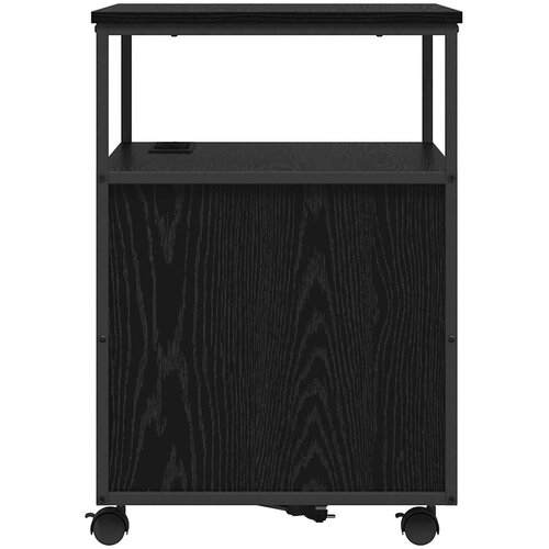  s postajom za punjenje Crni hrast 61 x 46 x 67 cm Slike