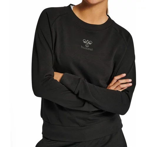 Hummel Športna majica temno siva / črna