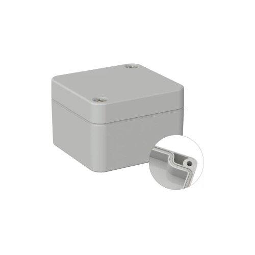 TRU COMPONENTS univerzalno kućište 52 x 50 x 35 pc svijetlosiva (ral 7035) 1 St. Cijene