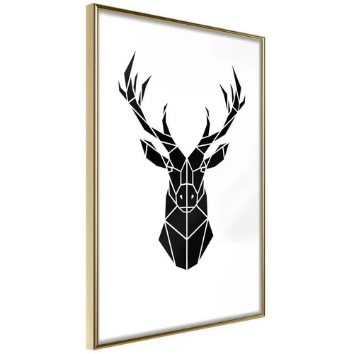  Poster - Geometric Stag 20x30