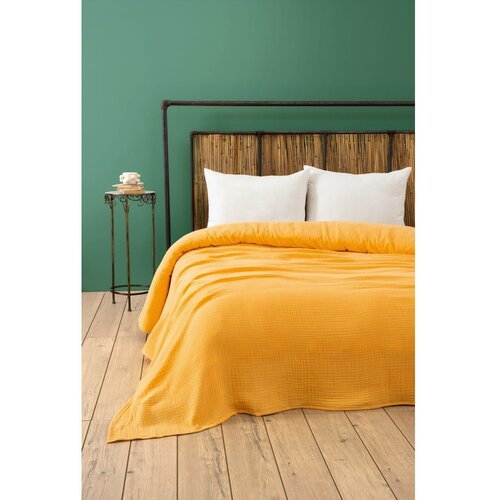 Mijolnir Rumeno pregrinjalo iz muslina 170x250 cm Muslin – Cene