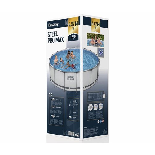 Bestway Bazeni 457 x 122 z vso opremo Slike