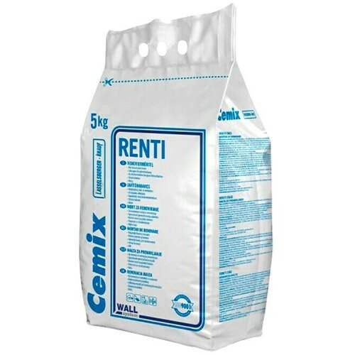 Cemix Vapneno-cementna žbuka za ručnu obradu bijeli, Renti (5 kg) Slike