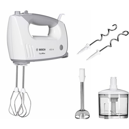 Bosch MFQ36480 mixer Hand mixer 450 W Grey, White Cijene